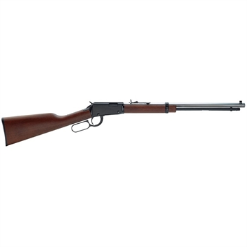 Picture of Henry Lever Frontier 22 WMR Caliber with 12+1 Capacity, 20" Octagon Barrel, Black Metal Finish & American Walnut Stock Right Hand (Full Size) H001TM