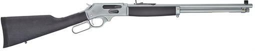Picture of Henry Repeating Arms All Weather Lever Action, Side Gate, .30-30, 20" Round Barrel, Hard Chrome Plated Steel Barrel and Receiver, Stained Hardwood Stock, Adjustable Sights, 5Rd H009GAW
