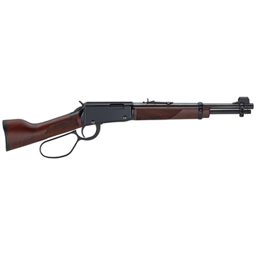 Picture of Henry Repeating Arms Mare's Leg, Lever Action Pistol, 22WMR, 12.875" Barrel, Black, Walnut Grip, Adjustable Sights, 9 Rounds H001MML