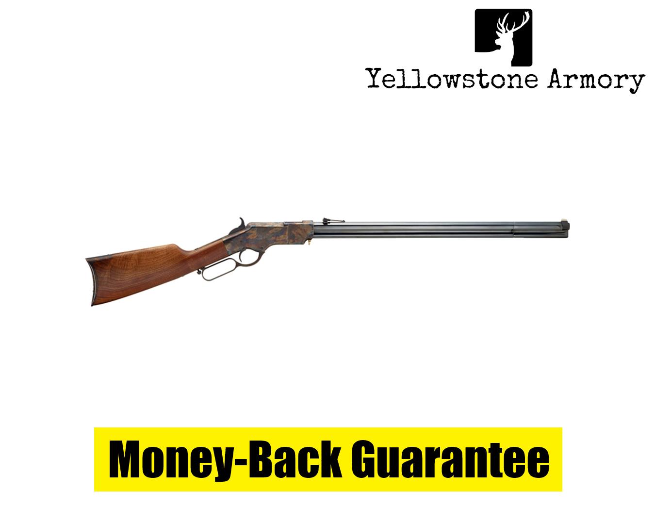 Henry Original Iron Frame Rifle 44-40 Win 24.5 In. Cch Steel/Fancy W H011IF-img-0