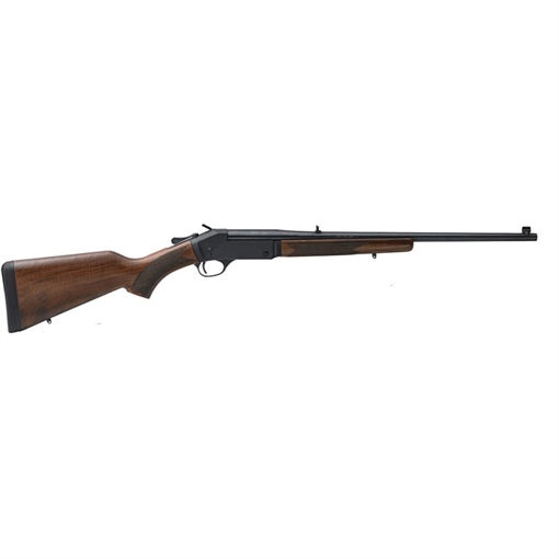 Picture of Henry Single Shot 44 Rem Mag Caliber with 1rd Capacity, 22" Barrel, Overall Blued Metal Finish & American Walnut Stock, Right Hand (Full Size) H01544