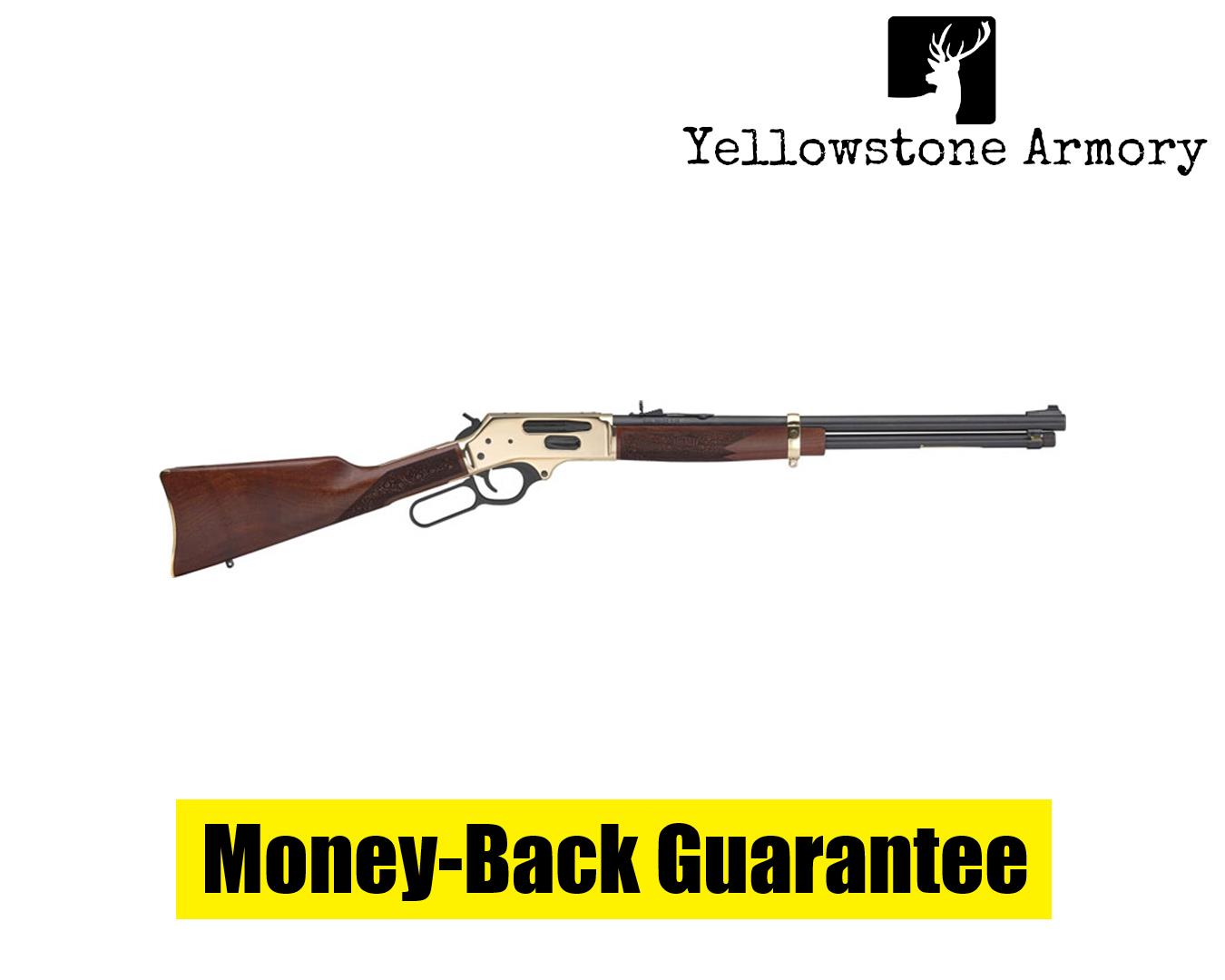 Henry Side Gate Rifle 35 Rem 20 in. SG Brass/Walnut 5 rd. H02435-img-0