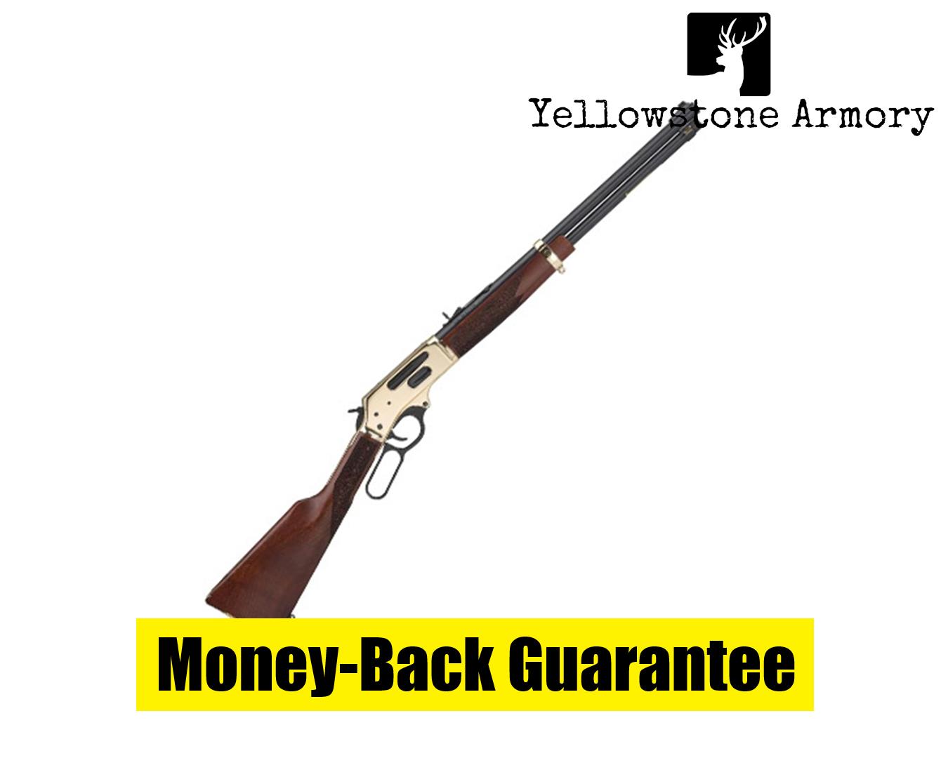 Henry Side Gate Rifle 360 Buckhammer 20 in. SG Brass/Walnut 5 rd. H024360BH-img-0