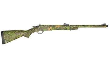 Picture of Henry Turkey Full Size 12 Gauge Break Open 3.50" 1rd 24" Mossy Oak Obsession Single Shot Barrel & Drilled & Tapped Steel Receiver, Fixed Mossy Oak Obsession Wood Stock, Right Hand H015T12
