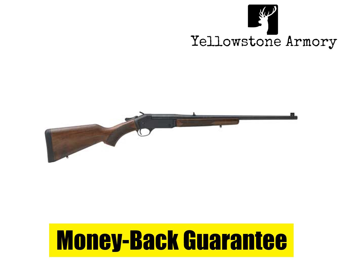 Henry Youth Single Shot Rifle 243 Win 22 in. Blued/Youth Walnut H015Y243-img-0