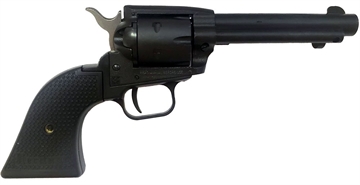 Picture of Heritage Mfg Rough Rider 22 LR/22 WMR 6 Shot, 4.75" Black Satin Steel Barrel, Frame & Cylinder, Black Polymer Grip, Exposed Hammer SRR22MBS4PG