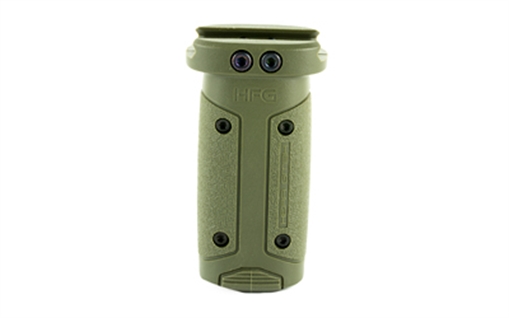 Picture of Hera USA HFG Vertical Front Grip, Fits AR-15, Internal Compartment, OD Green 11.09.03