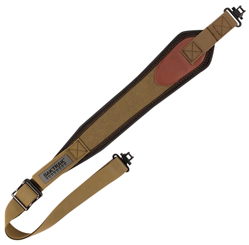 Picture of Heritage Cases Long Gun Sling Olive Canvas w/Leather Trim 33"-46" OAL 8110