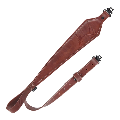 Picture of Heritage Cases Deer Deboss Brown Leather 28"-35" OAL Rifle 8510