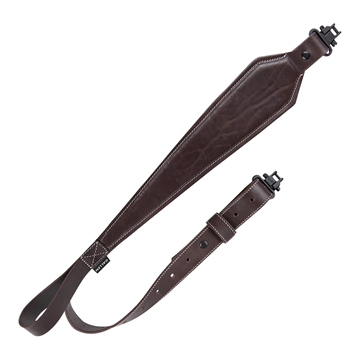 Picture of Heritage Cases Plain Dark Leather Dark Mahogany Leather 28"-35" OAL Rifle 8511