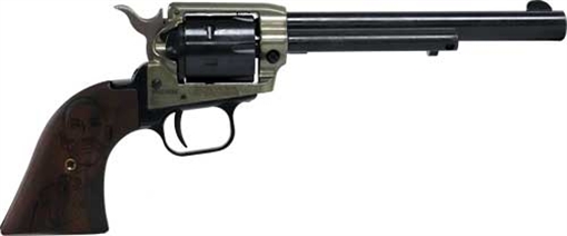 Picture of HERITAGE 22LR 6.50" FS BLUED WILD WEST BASS REEVES (TALO) RR22CH6WW3 RR22CH6-WW3