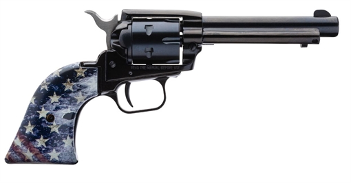 Picture of HERITAGE MANUFACTURING 22LR BL/AMER FLAG GRIP 4.75" RR22B4-US01