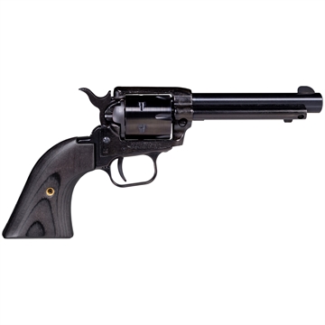 Picture of Heritage Mfg RR22B4-BBK Rough Rider 22 LR 6 Shot 4.75" Black Oxide Alloy Steel Barrel, Black Zinc Alloy Frame, Black Oxide Cylinder, Black Laminate Wood Grip RR22B4-BBK RR22B4BBK
