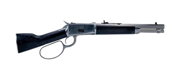 Picture of Heritage R92 Ranch Hand, Lever Action Pistol, 357 Magnum, 12" Barrel, Side Loading Gate, Fully Adjustable Buckhorn Sights, Octagon Barrel, Stainless Steel, Matte Finish, Silver, 6 Rounds RH9235712F9