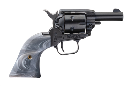 Picture of Heritage Mfg Barkeep 22 LR 6 Shot, 2.68" Black Oxide Steel Barrel, Black Oxide Zinc Alloy Frame, Black Oxide Cylinder, Gray Pearl Grip, Manual Safety, Exposed Hammer BK22B2GPRL