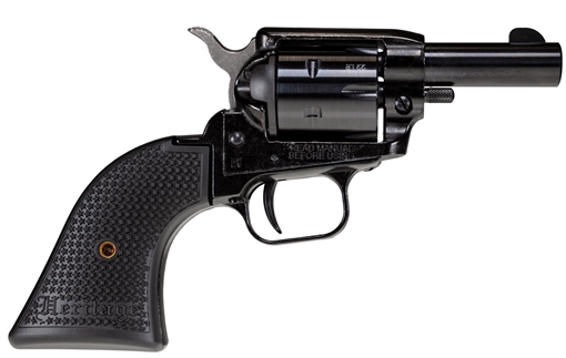 Picture of Heritage Mfg Barkeep 22 LR 6 Shot, 2.68" Black Oxide Steel Barrel, Black Oxide Zinc Alloy Frame, Black Oxide Cylinder, Black Laminate Grip, Manual Safety, Exposed Hammer BK22B2