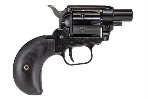 Picture of Heritage Mfg Barkeep Boot 22 LR 6 Shot, 1.68" Black Steel Barrel, Black Oxide Zinc Alloy Frame, Black Cylinder Black Wood Grip, Hammer/Thumb Safety, Exposed Hammer BK22B1BHBD
