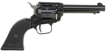 Picture of Heritage Mfg Rough Rider 22 LR 6 Shot, 4.75" Black Steel Barrel, Black Cerakote Zinc Alloy Frame, Black Cerakote Cylinder, Black Polymer Grip, Hammer/Thumb Safety, Exposed Hammer RR22B4PG