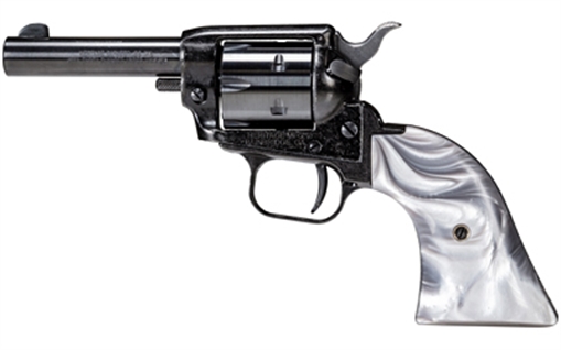 Picture of Heritage Mfg Barkeep 22 LR 6 Shot, 3" Black Oxide Steel Barrel, Black Oxide Zinc Alloy Frame, Black Oxide Cylinder, Gray Pearl Grip, Manual Safety, Exposed Hammer BK22B3GPRL