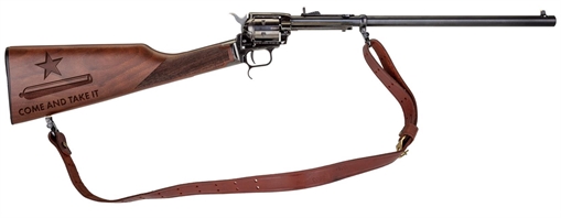 Picture of Heritage "Come and Take It" Rough Rider Rancher .22LR 6rd Capacity 16" Barrel Case Hardend Wood Stock Buckhorn Sights Sling BR226B16HSWB10