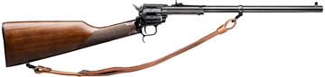 Picture of Heritage Mfg BR226B16HS-LS Rough Rider Rancher Full Size 22 LR 6rd 16.12" Black Alloy Steel Barrel, Black Oxide Aluminum Receiver, Walnut Fixed Stock, Right Hand BR226B16HS-LS BR226B16HSLS