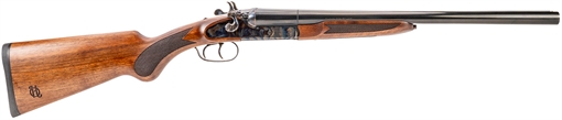 Picture of Heritage Mfg Coachwhip 12 Gauge Break Open 2rd 18.50" Black Chrome Side By Side Barrel, Black Alloy Steel Receiver, Fixed Turkish Walnut Stock CW1218BK