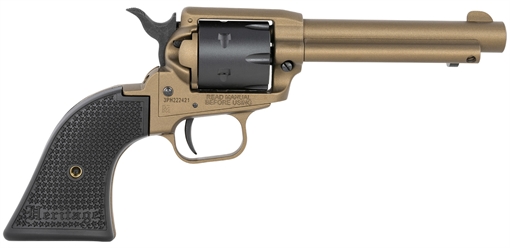 Picture of Heritage Mfg Rough Rider 22 LR 6 Shot 4.75" Burnt Bronze Cerakote Steel Barrel, Black Satin Cylinder, Burnt Bronze Cerakote Steel Frame RR22A4
