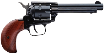 Picture of Heritage Mfg Rough Rider 22 LR 22 WMR 6 Shot, 4.75" Black Steel Barrel, Black Zinc Alloy Frame, Black Cylinder, Cocobolo Grip, Hammer/Thumb Safety, Exposed Hammer RR22MB4