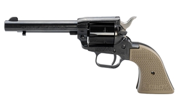 Picture of HERITAGE ROUGH RIDER 22LR REVOLVER 4.75" BLACK/FDE POLY GRIPS 6RD 727962710906