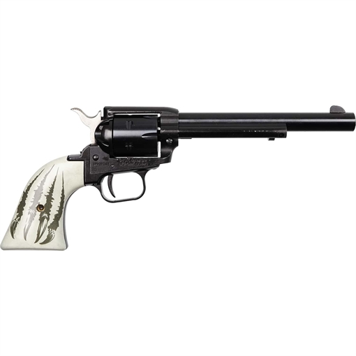 Picture of Heritage Rough Rider Handgun .22 LR 6rd Capacity 6.5" Barrel Bear Claw Wood Grips Nylon Holster RR22B6-CLAWHOL