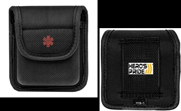 Picture of Hero's Pride Ballistic NARCAN Nasal Spray Case w/ Hidden Snap - Plain 1119-1