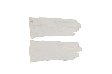 Picture of Hero's Pride Parade Snap Gloves - Raised Pointing - White 8770W-M