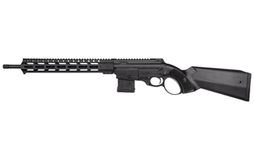 Picture of FightLite HERRING, Lever Action Rifle, 223 Wylde, 16.25" Threaded Barrel, Anodized Finish, Black, 5 Rounds, 1 Magazine HLR-556-BKT