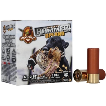 Picture of HEVI-Shot HEVI-Hammer Upland 12Gauge 2.75" 1 1/4oz Steel/Bismuth 3Shot 25 Per Box/10 Case HS29103