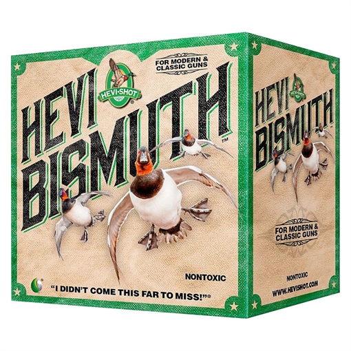 Picture of HEVI-Shot HEVI-Bismuth 12Gauge 2.75" 1 1/4oz Bismuth 4Shot 25 Per Box/10 Case HS14704