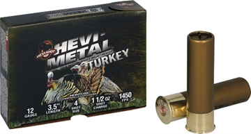 Picture of Hevi-Shot Hevi Shot Hevi Metal Turkey Loads 12 ga. 3.5 in. 1 1/4 oz. 4 Shot 5 rd. HS33345