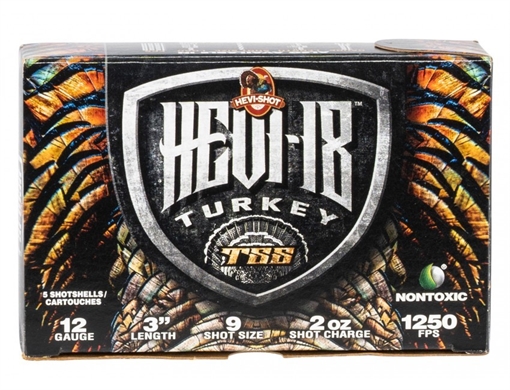 Picture of HEVI SHOT HEVI-METAL TURKEY 12GA 3" 1-1/4OZ #4 5RD 10/CS< HS30045-