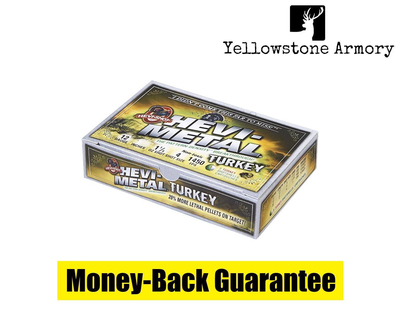 Hevi Shot Metal Turkey Loads 12 ga. 3.5 in. 1 1/4 oz. 4 5 rd. HS33345 ...