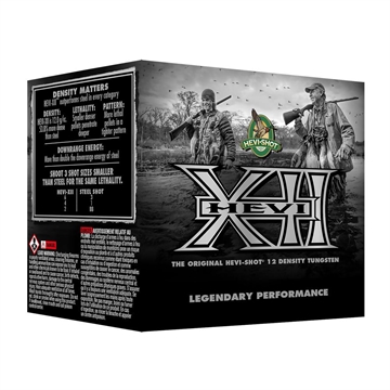 Picture of HEVI-Shot HEVI-XII 12Gauge 2.75" 1 1/8oz Tungsten 4Shot 25 Per Box/10 Case HS51314