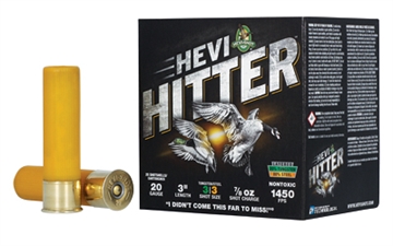 Picture of Hevi Hevi Shot Hevi Hitter Shotgun Ammo 20ga. 3in. 7/8 oz. 4 Shot Tungsten/Steel 25 rd. HS29033