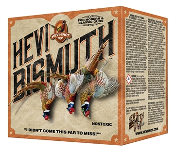 Picture of HEVI-Shot HEVI-Bismuth Upland 28Gauge 2.75" 3/4oz Bismuth 3Shot 25 Per Box/10 Case HS18713