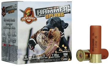 Picture of HEVI-Shot HEVI-Hammer Upland 12Gauge 3" 1 1/8oz Steel/Bismuth 5Shot 25 Per Box/10 Case HS29125