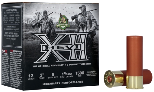 Picture of HEVI-Shot HEVI-XII 12Gauge 3" 1 3/8oz 6Shot 25 Per Box/10 Case HS51206