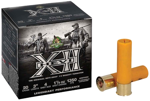 Picture of HEVI-Shot HEVI-XII 20Gauge 3" 1 1/4oz 2Shot 25 Per Box/10 Case HS53202