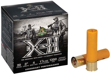 Picture of HEVI-Shot HEVI-XII 20Gauge 3" 1 1/4oz 2Shot 25 Per Box/10 Case HS53202