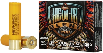 Picture of HEVI-Shot HS7079 HEVI-18 Blend 20Gauge 3" 1 1/2oz 7/8/9Shot