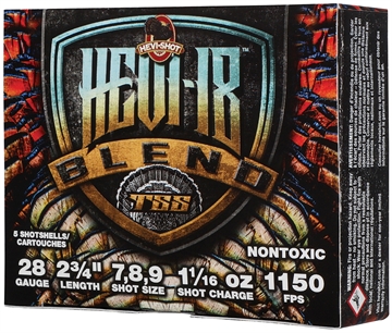 Picture of HEVI-Shot HS72979 HEVI-18 Blend 28Gauge 2.75" 1 1/16oz 7/8/9Shot