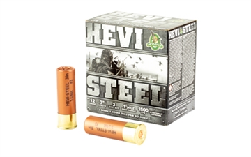 Picture of HEVI-Shot HEVI-Shot, HEVI-Steel, 12 Gauge 3", Max Dram, 1 1/4 oz, #3 Shot Size, 25Rd Box HS60003
