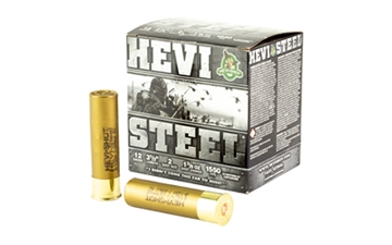 Picture of HEVI-Shot HEVI-Shot, HEVI-Steel, 12 Gauge 3.5", Max Dram, 1 3/8 oz, #2 Shot Size, 25Rd Box HS65002