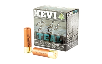 Picture of HEVI-Shot HEVI-Shot, HEVI-Teal, 12 Gauge 3", Max Dram, 1 1/4 oz, #6 Shot Size, 25Rd Box HS60006